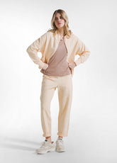 T-SHIRT FLUIDA IN VISCOSA MARRONE - Activewear | DEHA