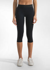 SHAPING CAPRI PANTS, BLACK - BLACK | DEHA