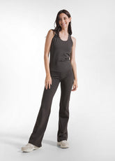 TOP VOGATORE IN JERSEY STRETCH MARRONE - MOKA BROWN | DEHA