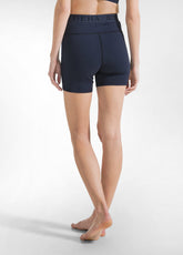 JERSEY STRETCH SHORTS - BLUE - BLUE NIGHT | DEHA
