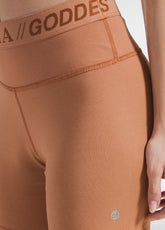 JERSEY STRETCH SHORTS - BROWN - Sports shorts - Outlet | DEHA