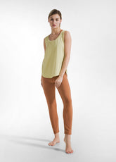 LOGO LEGGINGS - BROWN - AMBER BROWN | DEHA