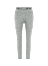 LEGGINS MIT LOGO - GRAU - GREY MELANGE | DEHA