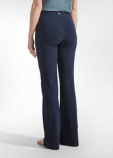 PANTALONI JAZZ IN JERSEY STRETCH TINTA UNITA BLU - BLUE NIGHT | DEHA