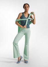 PANTA JAZZ JERSEY STRETCH VERDE - WATER GREEN | DEHA