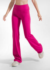 PANTALONI PALAZZO IN JERSEY STRETCH FUCSIA - FUCHSIA PINK | DEHA