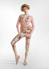 CARDIGAN INCROCIATO IN BOUCLE' ROSA - CORAL PINK | DEHA