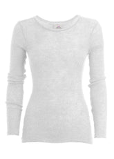 BOUCLE' BOATNECK SWEATER - WHITE - DEHA ESSENTIALS | DEHA