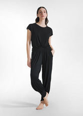 BLACK VISCOSE SET - Trainingsanzüge | DEHA