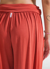 HAREMSHOSE AUS VISKOSE - ORANGE - RUST ORANGE | DEHA