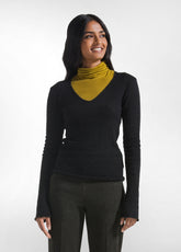 BLACK BOUCLE' SWEATER - Dance sets | DEHA