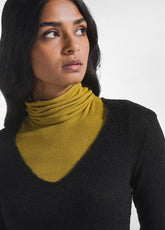 BLACK BOUCLE' SWEATER - BLACK | DEHA