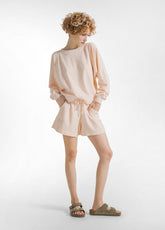 FRENCH TERRY SHORTS - PINK - Sports shorts - Outlet | DEHA