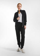 CUFFED LIGHT SWEATPANTS - BLACK - DEHA ESSENTIALS | DEHA