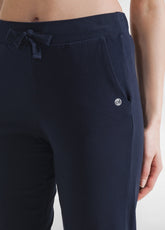 CUFFED LIGHT SWEATPANTS - BLUE - DEHA ESSENTIALS | DEHA