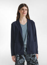 BLAZER IN FELPA LEGGERA BLU - BLUE NIGHT | DEHA