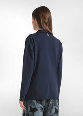 BLAZER IN FELPA LEGGERA BLU - BLUE NIGHT | DEHA