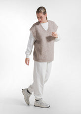 HOSE AUS WEICHER BAUMWOLLE - WEISS - Jogginghose | DEHA