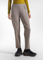 GREY STRETCH COTTON TROUSERS - TAUPE | DEHA