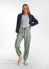 BLAZER IN LINO BLU - Abbigliamento in Lino da Donna | DEHA