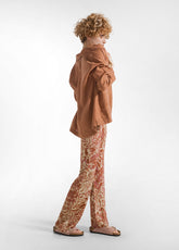 BLAZER AUS LEINEN - BRAUN - AMBER BROWN | DEHA