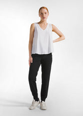 Fluid Flame Jersey Top - Weiss - WHITE | DEHA