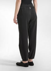 Lyocell Jogger Pants - Black - BLACK | DEHA