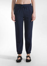 TENCEL JOGGER PANTS - BLUE - BLUE NIGHT | DEHA