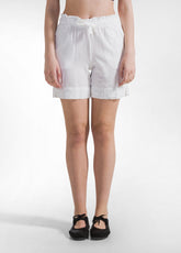 SHORTS IN TWILL DI LYOCELL BIANCO - WHITE | DEHA