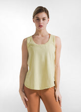 ORGANIC COTTON COMFORT TOP - YELLOW - PASTEL YELLOW | DEHA