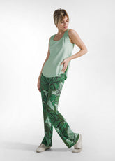 TOP COMFORT IN COTONE ORGANICO VERDE - WATER GREEN | DEHA