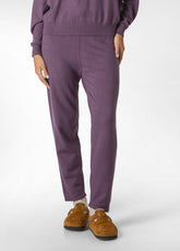JOGGER A MAGLIA VIOLA - PURPLE VIOLET | DEHA