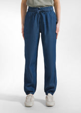 DENIM LYOCELL JOGGER PANTS - BLUE - LIGHT DENIM | DEHA