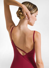 TUTA ADERENTE IN MICROFIBRA RICICLATA EXTRA MORBIDA ROSSO - CORDOVAN RED | DEHA