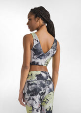 SET IN MICROFIBRA RICICLATA STAMPATA GRIGIO - | DEHA