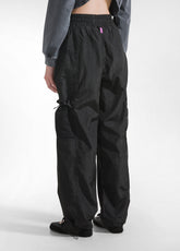 PANTALONE BALLOON IN NYLON NERO - BLACK | DEHA