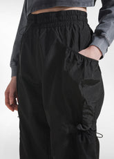 PANTALONE BALLOON IN NYLON NERO - BLACK | DEHA