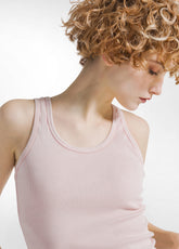 TOP IN COSTINA EFFETTO SFUMATO ROSA - CORAL PINK | DEHA