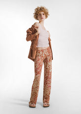 TOP IN COSTINA EFFETTO SFUMATO ROSA - CORAL PINK | DEHA