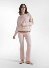 LEGGINGS SVASATO EFFETTO SFUMATO ROSA - CORAL PINK | DEHA