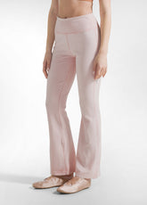 LEGGINGS SVASATO EFFETTO SFUMATO ROSA - CORAL PINK | DEHA