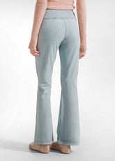 LEGGINGS SVASATO EFFETTO SFUMATO BLU - TEAL BLUE | DEHA