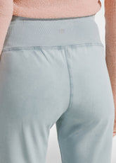 LEGGINGS SVASATO EFFETTO SFUMATO BLU - TEAL BLUE | DEHA