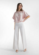 T-SHIRT AMPIA FFETTO SFUMATO ROSA - CORAL PINK | DEHA