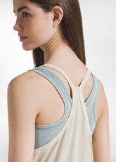 OVERALL AUS MARMORIERTE JERSEY - BEIGE - BEIGE | DEHA