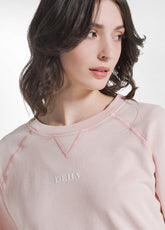 FELPA ORGANICA EFFETTO SFUMATO ROSA - CORAL PINK | DEHA