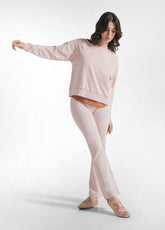 FELPA ORGANICA EFFETTO SFUMATO ROSA - CORAL PINK | DEHA