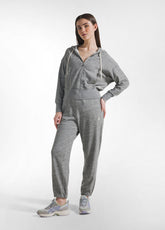 GRAY FLAMED SWEATSHIRT AND TROUSERS - Trainingsanzüge | DEHA