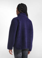 PURPLE TEDDY JACKET - DEEP PURPLE | DEHA