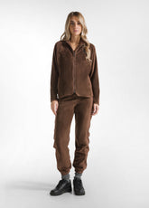 FLEECE-HOSE MIT SCUBA-EINSATZ - BRAUN - Hosen - Outlet | DEHA